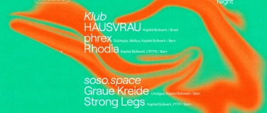 Event-Image for 'Resident Night w. Strong Legs, phrex, Rhodia & more'