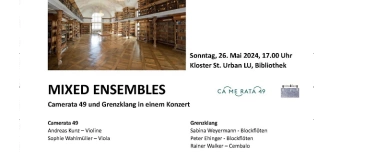 Event-Image for 'Konzert Bibliothek Kloster St. Urban'