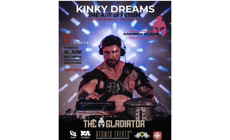 Event-Image for 'KINKY DREAMS  -THE ART of FETISH-  DJ ANDREW CLARK'