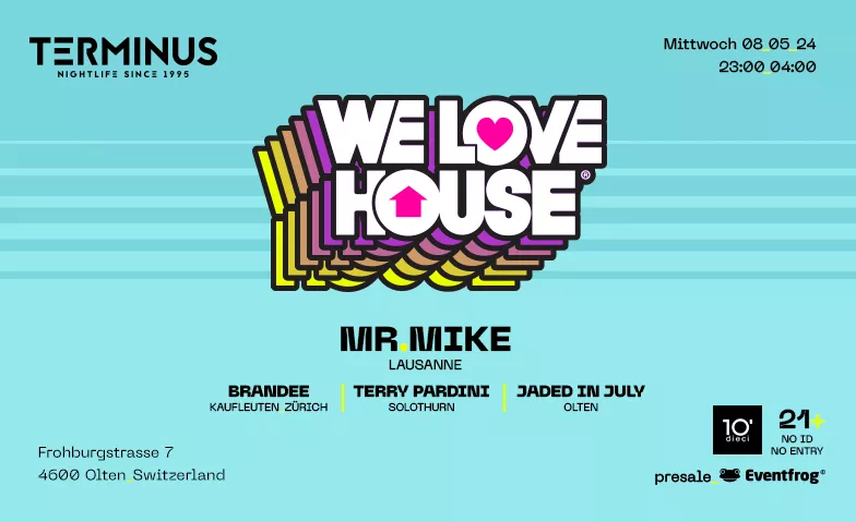 Event-Image for 'WE LOVE HOUSE w/ Mr. Mike'