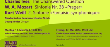 Event-Image for 'Konzert Akademisches Kammerorchester Zürich'
