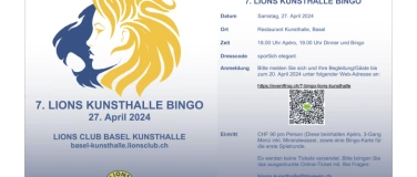 Event-Image for '7. Bingo-Abend des Lions Club Basel Kunsthalle'