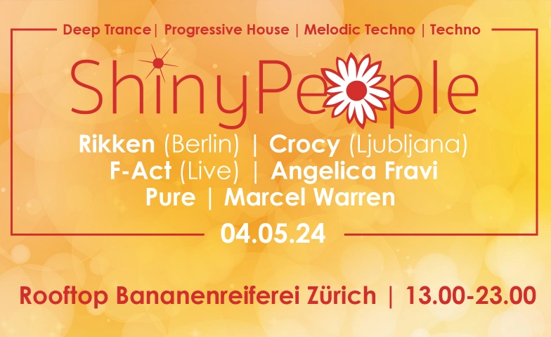 ShinyPeople Charity Day Dance Bananenreiferei, Pfingstweidstrasse 101, 8005 Zürich Tickets