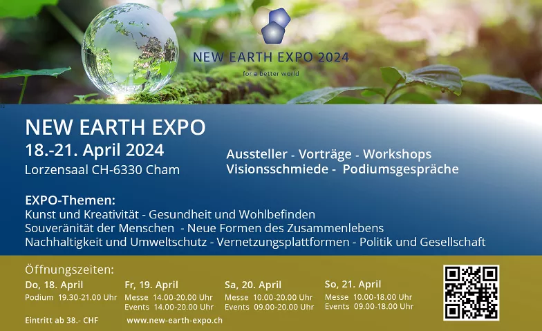 NEW EARTH EXPO 2024 Online-Event Tickets