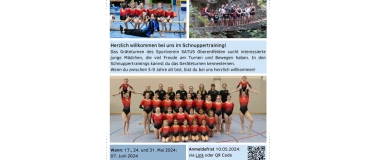 Event-Image for 'Schnuppertrainings Geräteturnen Sportverein Oberentfelden'