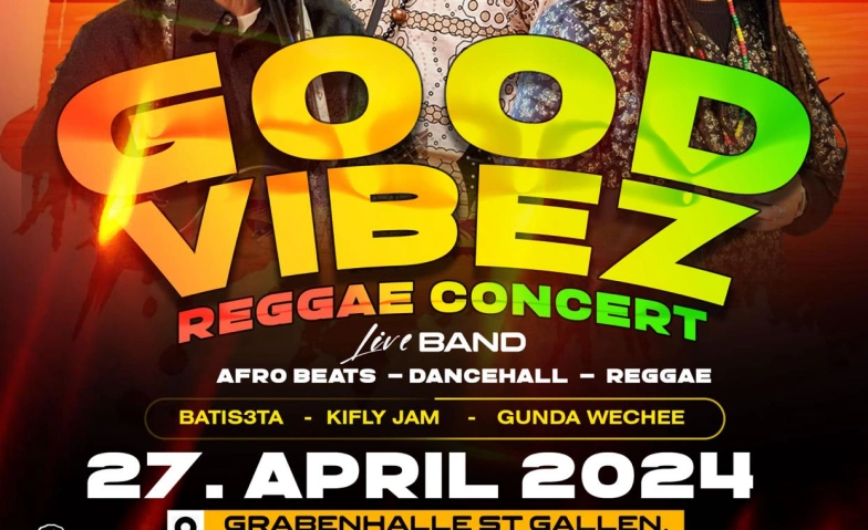 Event-Image for 'Good Vibez Reggae Concert'