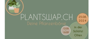 Event-Image for 'Plantswap.ch - Pflanzenbörse'