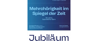 Event-Image for 'Mehrchörigkeit im Spiegel der Zeit - 50 Jahre Gabrielichor'