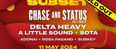 Event-Image for '2 Years SUBSET w/ Chase & Status'