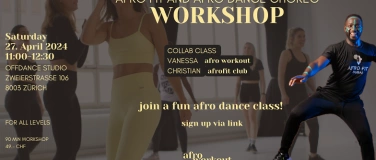 Event-Image for 'AFRO DANCE AND AFRO FIT WORKSHOP IN ZÜRICH!'