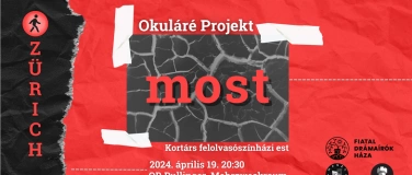 Event-Image for 'Okuláré Projekt kortárs felolvasószínházi est - MOST'